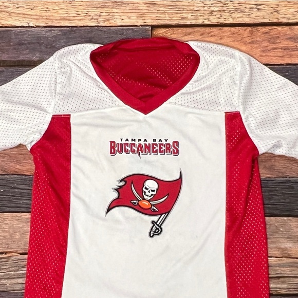 Tampa Bay Buccaneers NFL Flag Football Youth Boys Kids Sports Youth Jersey - Picture 7 of 8